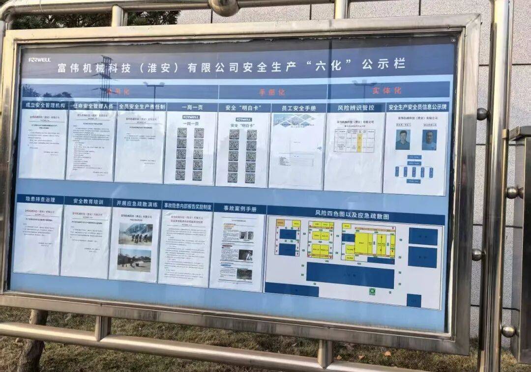 聚焦“六化”建设 | 富伟机械科技（淮安）有限公司：“数智”赋能 护航安全发展:上海富产机械科技有限公司